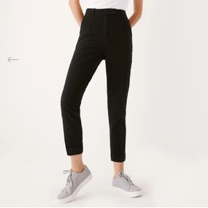 Frank And Oak Slim Eleanor Pant in Black Size 2